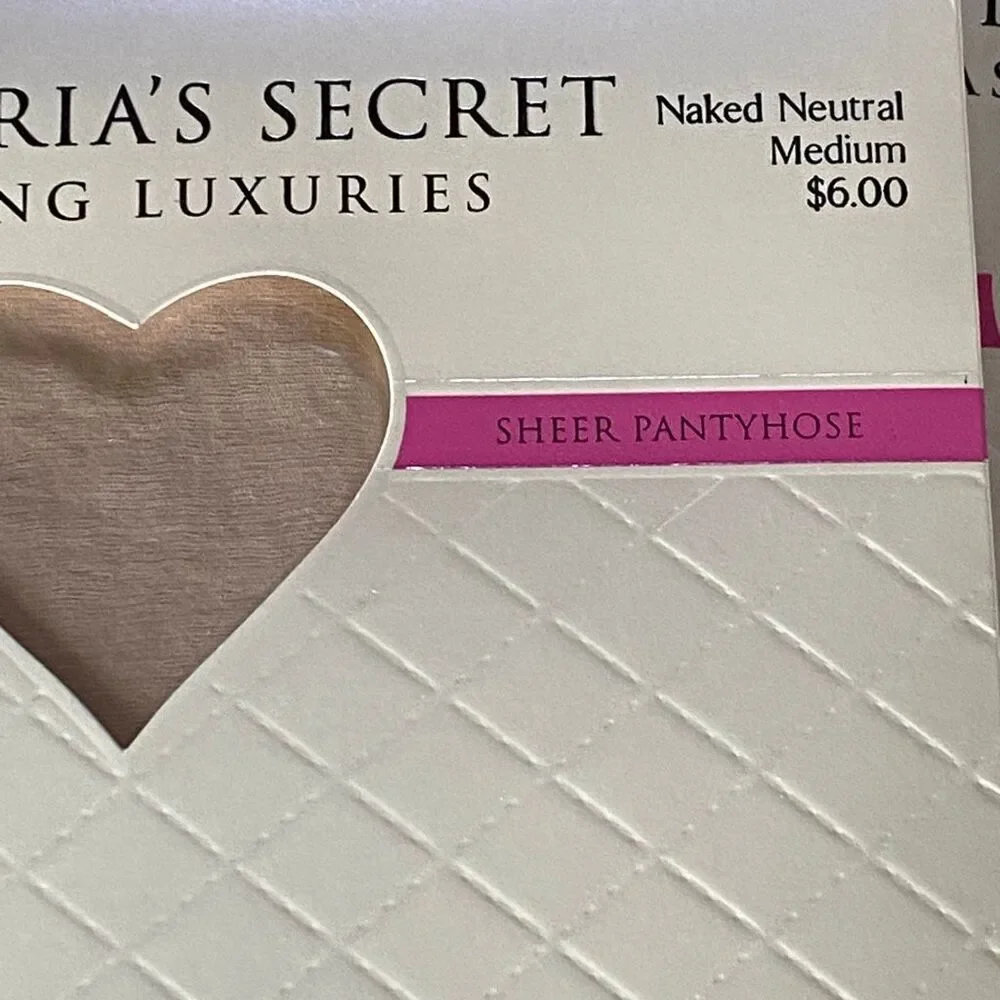 VINTAGE Victoria’s Secret Lasting luxuries Control Top Sheer Medium